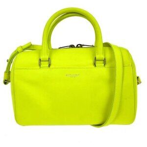 Saint Laurent Yellow Classic Baby 2way Duffle Bag